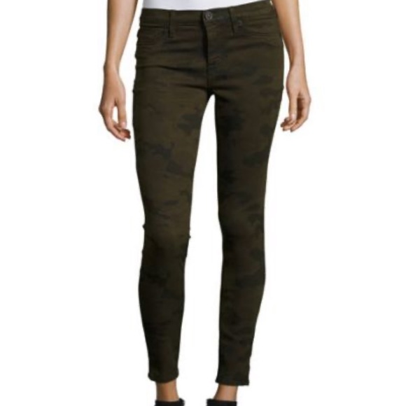 Hudson Jeans Denim - Hudson Militant Camo Krista Ankle Super Skinny